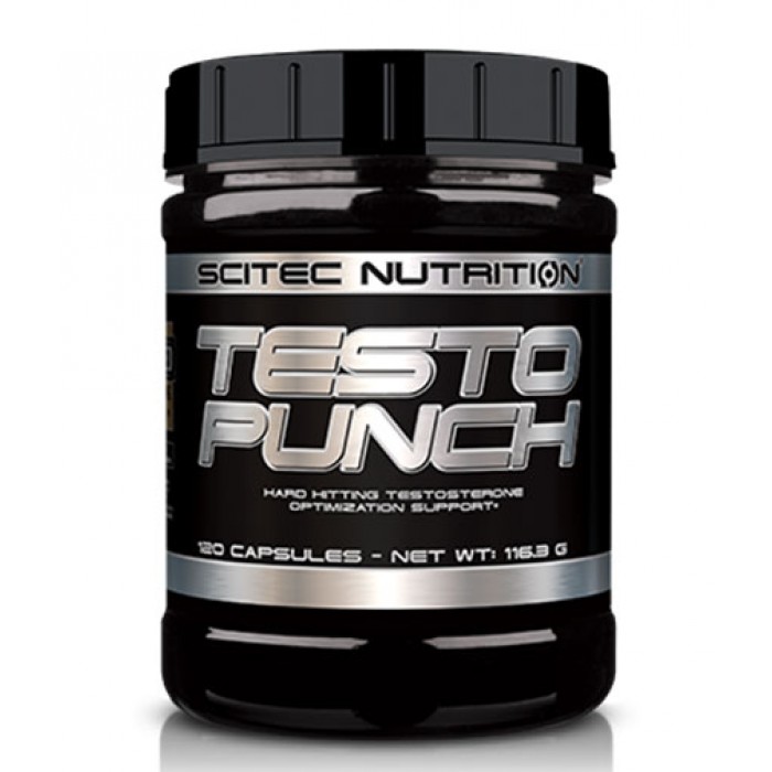 SCITEC Testo Punch / 120 Caps.